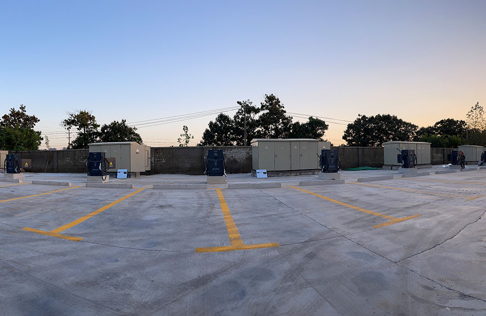 Battery Electric Mixer Charging Station of Ruilong Commercial Concrete in  Zhengzhou, Henan
