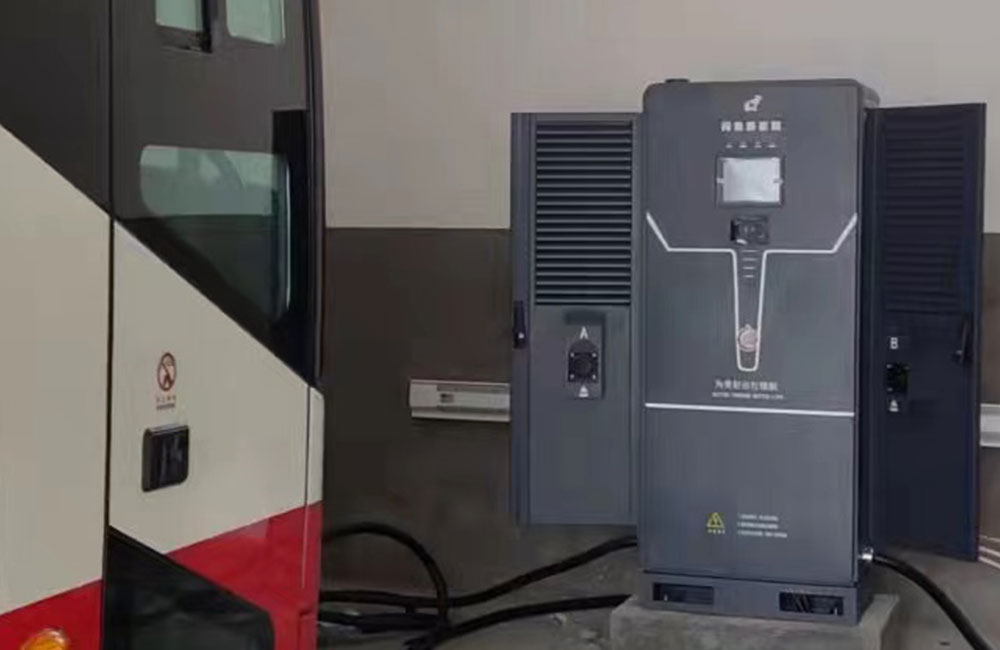 Зарядная станция для автобусов в Чанбай-Корейском автономном уезде провинции Цзилинь