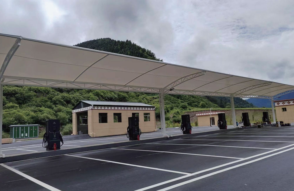 甘肃大峪沟景区充电站